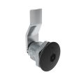 SOUTHCO Quarter-Turn Cam Latch, Bellcore Electronics, 16mm (.63 in) Grip, Sealed, Zinc Alloy, Powder Coat, Black [E5-2-195-051]