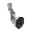 SOUTHCO Quarter-Turn Cam Latch, Bellcore Electronics, 34mm (1.34 in) Grip, Sealed, Zinc Alloy, Powder Coat, Black [E5-2-195-141]