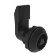 SOUTHCO Quarter-Turn Cam Latch, 8 mm Triangle, 20mm (.79 in) Grip, Sealed, Nylon, Black [E5-4-033-201]