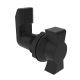 SOUTHCO Quarter-Turn Cam Latch, Wing, 26mm (1.02 in) Grip, Sealed, Nylon, Black [E5-4-303-261]