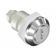 SOUTHCO Quarter-Turn Cam Latch, Key Locking, Without Cam, Not Sealed, Zinc Alloy, Chrome Plated, Bright [E5-5-402-TR0-10]