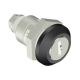 SOUTHCO Quarter-Turn Cam Latch, Key Locking, Without Cam, Not Sealed, Zinc Alloy, Powder Coat, Black [E5-5-405-TL0-13]