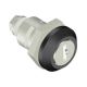 SOUTHCO Quarter-Turn Cam Latch, Key Locking, Without Cam, Not Sealed, Zinc Alloy, Powder Coat, Black [E5-5-405-TR0-10]
