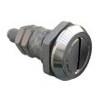 SOUTHCO Quarter-Turn Cam Latch, Adjustable, Slotted Reccess, Zinc Alloy, Chrome Plated, Bright [E5-6-002-01]