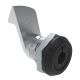 SOUTHCO Quarter-Turn Cam Latch, 8 mm Hex Recess, 23mm (.91 in) Grip, Sealed, Zinc Alloy, Powder Coat, Black [E5-6-015-510]