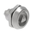 SOUTHCO Quarter-Turn Cam Latch, 8 mm Triangle Recess, Without Cam, Sealed, Stainless Steel, Passivated, 0 [E5-6-0324-UU1]