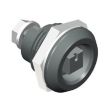 SOUTHCO Quarter-Turn Cam Latch, 8 mm Square, Without Cam, Sealed, Nylon, Black [E5-6-053-UU1]