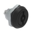 SOUTHCO Quarter-Turn Cam Latch, 3 mm Double Bitted Recess, Without Cam, Sealed, Nylon, Black [E5-6-063-UU1]