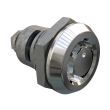 SOUTHCO Quarter-Turn Cam Latch, Bellcore 216, Spring-return Actuator, Sealed, Zinc Alloy, Chrome Plated, Bright [E5-6-132-TR0]