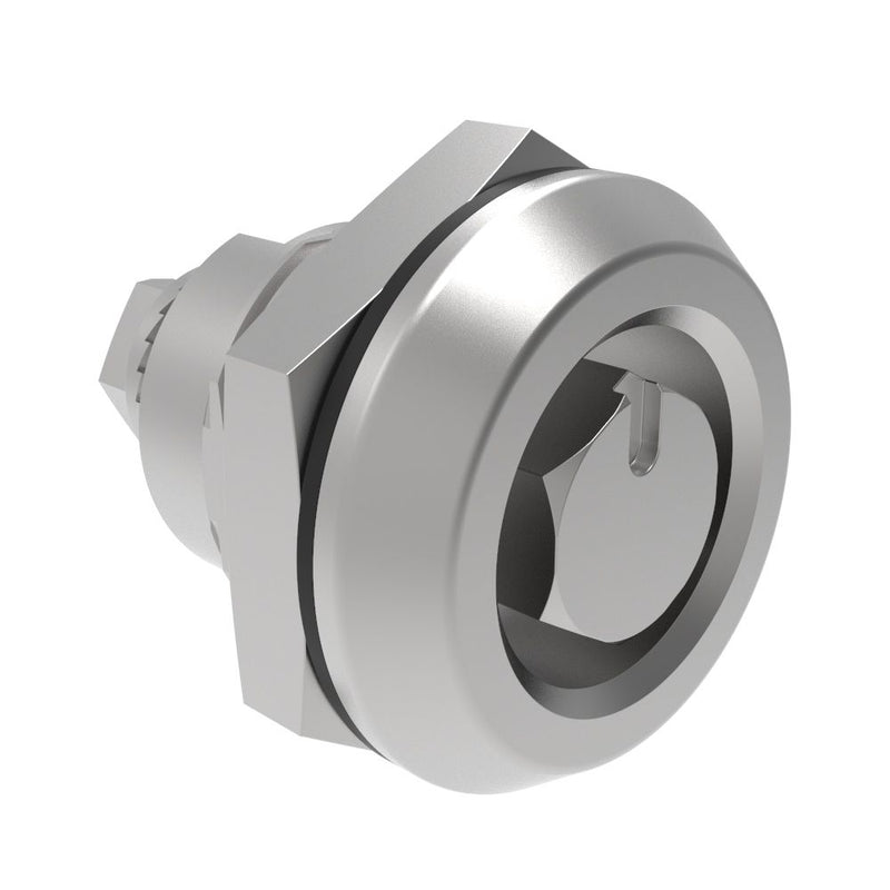 SOUTHCO Quarter-Turn Cam Latch, Bellcore 216, Without Cam, Sealed, 316 Stainless Steel, Passivated, 0 [E5-6-1327-UU1]