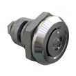 SOUTHCO Quarter-Turn Cam Latch, Bellcore Electronics, Spring-return Actuator, Sealed, Zinc Alloy, Chrome Plated, Bright [E5-6-192-TR0]