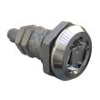 SOUTHCO Quarter-Turn Cam Latch, Railway Standard, Sealed, Zinc Alloy, Chrome Plated, Bright [E5-6-222-01]