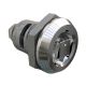 SOUTHCO Quarter-Turn Cam Latch, Railway Standard, Spring-return Actuator, Sealed, Zinc Alloy, Chrome Plated, Bright [E5-6-222-TR0]