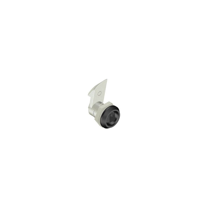 SOUTHCO Quarter-Turn Cam Latch, Railway Standard, 23mm (.91 in) Grip, Sealed, Zinc Alloy, Powder Coat, Black [E5-6-225-520]