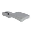 SOUTHCO Quarter-Turn Cam Latch Cam, Steel, Zinc Plate, Bright chromate [E5-6008]