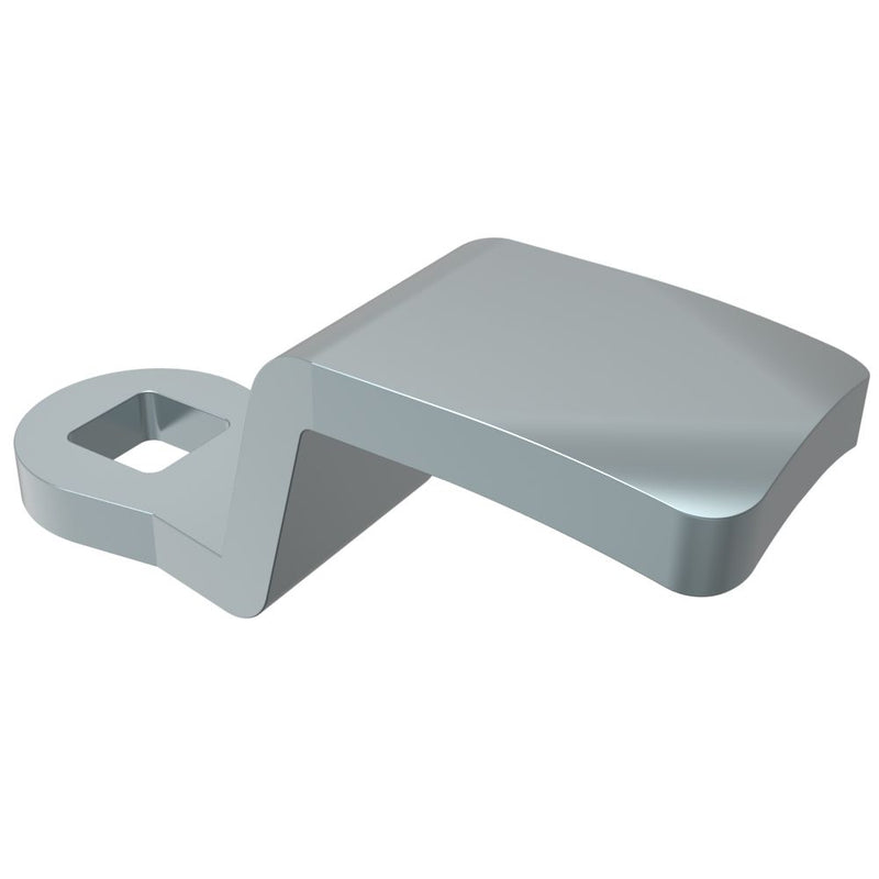 SOUTHCO Quarter-Turn Cam Latch Cam, Steel, Zinc Plate, Bright chromate [E5-6102]