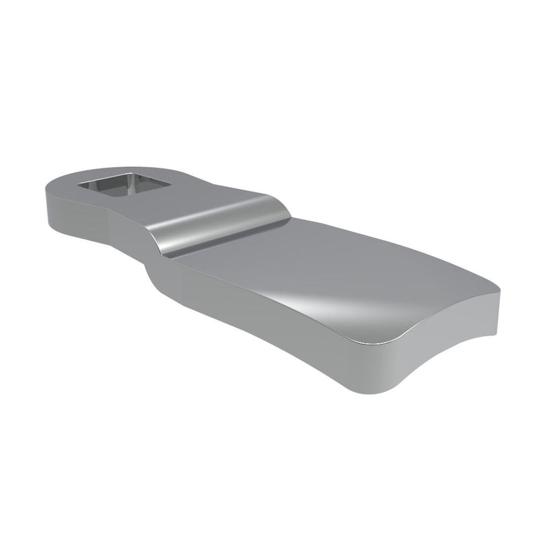 SOUTHCO Quarter-Turn Cam Latch Cam, Steel, Zinc Plate, Bright chromate [E5-6111]
