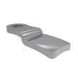 SOUTHCO Quarter-Turn Cam Latch Cam, Steel, Zinc Plate, Bright chromate [E5-6112]