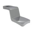 SOUTHCO Quarter-Turn Cam Latch Cam, Steel, Zinc Plate, Bright chromate [E5-6118]