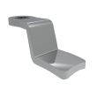 SOUTHCO Quarter-Turn Cam Latch Cam, Steel, Zinc Plate, Bright chromate [E5-6119]