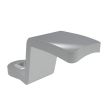 SOUTHCO Quarter-Turn Cam Latch Cam, Steel, Zinc Plate, Bright chromate [E5-6124]