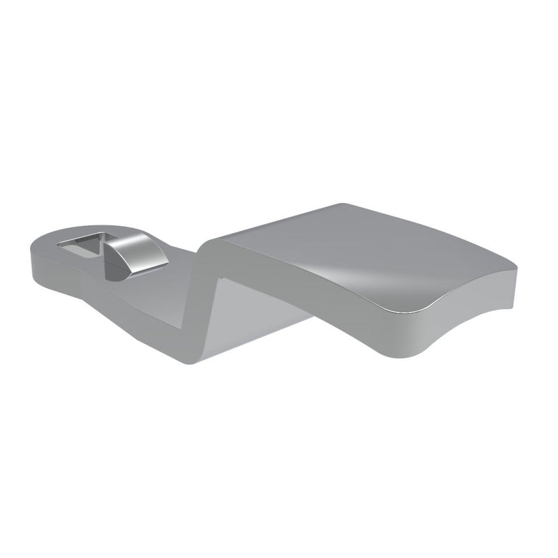 SOUTHCO Quarter-Turn Cam Latch Cam, 24.7mm (.97 in) Grip, Zinc Alloy, Chrome Plated [E5-6604]