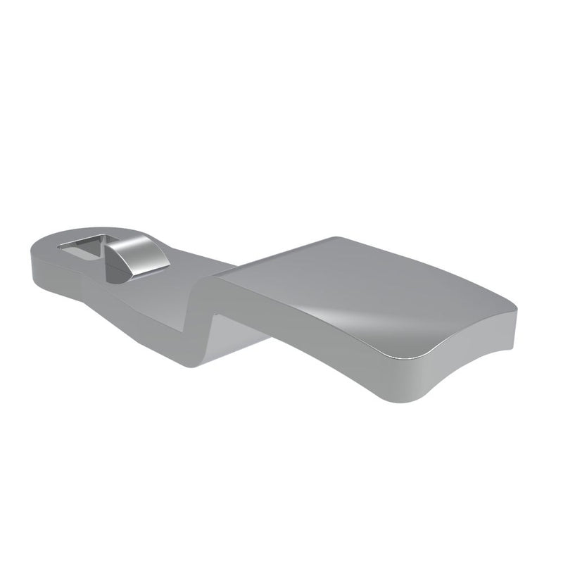 SOUTHCO Quarter-Turn Cam Latch Cam, 28.7mm (1.13 in) Grip, Zinc Alloy, Chrome Plated [E5-6606]