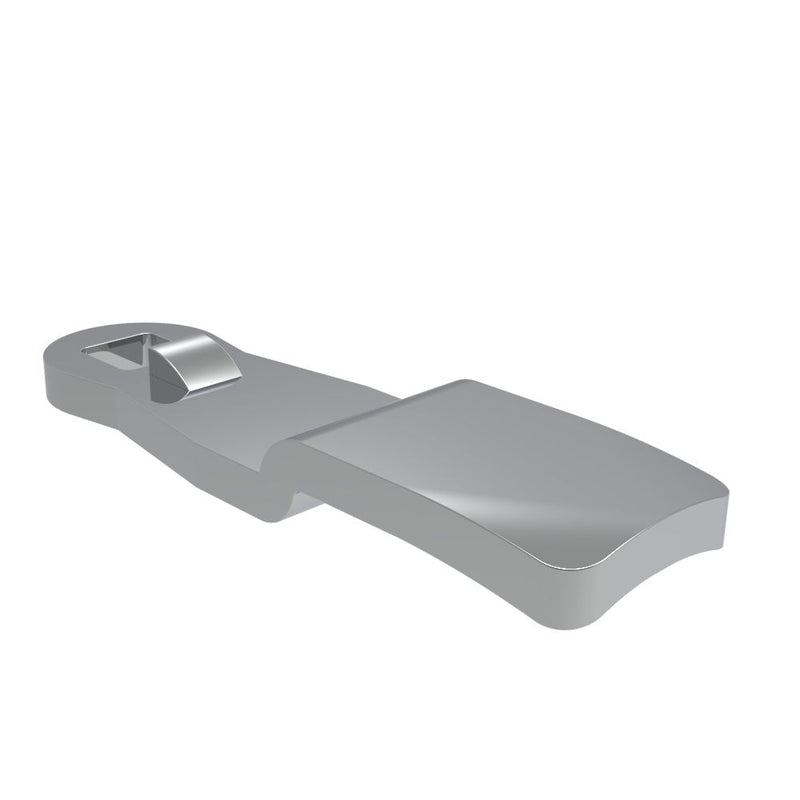 SOUTHCO Quarter-Turn Cam Latch Cam, 32.7mm (1.29 in) Grip, Zinc Alloy, Chrome Plated [E5-6608]