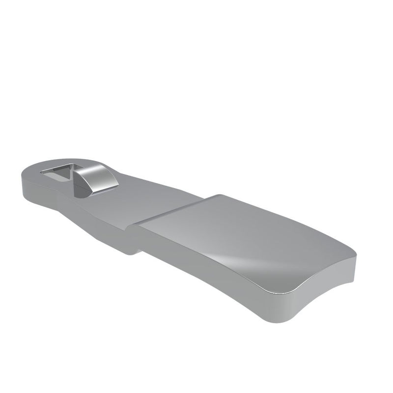 SOUTHCO Quarter-Turn Cam Latch Cam, 34.7mm (1.37 in) Grip, Zinc Alloy, Chrome Plated [E5-6609]