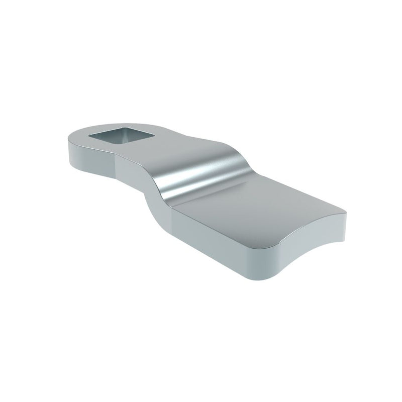 SOUTHCO Quarter-Turn Cam Latch Cam, 19.5mm(.77 in) Grip, Steel, Zinc Plate, Bright chromate [E5-6712]