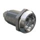 SOUTHCO Quarter-Turn Cam Latch, 8mm Triangle, Without Cam, Sealed, Zinc Alloy, Chrome Plated, Bright [E5-6A-032-UU1]