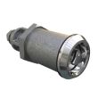 SOUTHCO Quarter-Turn Cam Latch, 8mm Triangle, Without Cam, Sealed, Zinc Alloy, Chrome Plated, Bright [E5-6A-032-UU5]