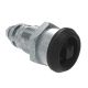 SOUTHCO Quarter-Turn Cam Latch, 7mm Square, Without Cam, Sealed, Zinc Alloy, Powder Coat, Black [E5-6A-045-UU3]