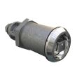 SOUTHCO Quarter-Turn Cam Latch, 8mm Square, Without Cam, Sealed, Zinc Alloy, Chrome Plated, Bright [E5-6A-052-UU5]