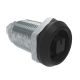 SOUTHCO Quarter-Turn Cam Latch, 8mm Square, Without Cam, Sealed, Zinc Alloy, Powder Coat, Black [E5-6A-055-UU1]
