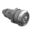 SOUTHCO Quarter-Turn Cam Latch, 3mm Double Bit, Without Cam, Sealed, Zinc Alloy, Chrome Plated, Bright [E5-6A-062-UU3]
