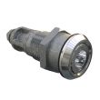 SOUTHCO Quarter-Turn Cam Latch, 3mm Double Bit, Without Cam, Sealed, Zinc Alloy, Chrome Plated, Bright [E5-6A-062-UU4]
