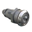 SOUTHCO Quarter-Turn Cam Latch, 5mm Double Bit, Without Cam, Sealed, Zinc Alloy, Chrome Plated, Bright [E5-6A-072-UU3]