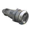 SOUTHCO Quarter-Turn Cam Latch, Bellcore 216, Without Cam, Sealed, Zinc Alloy, Chrome Plated, Bright [E5-6A-132-UU4]