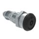SOUTHCO Quarter-Turn Cam Latch, Bellcore Electronics, Without Cam, Sealed, Zinc Alloy, Powder Coat, Black [E5-6A-195-UU4]
