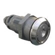 SOUTHCO Quarter-Turn Cam Latch, Recessed Slot, Without Cam, Sealed, Zinc Alloy, Chrome Plated, Bright [E5-6A-212-UU3]