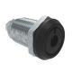SOUTHCO Quarter-Turn Cam Latch, Recessed Slot, Without Cam, Sealed, Zinc Alloy, Powder Coat, Black [E5-6A-215-UU1]