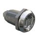 SOUTHCO Quarter-Turn Cam Latch, Railway Standard, Without Cam, Sealed, Zinc Alloy, Chrome Plated, Bright [E5-6A-222-UU1]