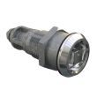 SOUTHCO Quarter-Turn Cam Latch, Railway Standard, Without Cam, Sealed, Zinc Alloy, Chrome Plated, Bright [E5-6A-222-UU4]
