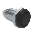 SOUTHCO Quarter-Turn Cam Latch, No Recess, Without Cam, Sealed, Zinc Alloy, Powder Coat, Black [E5-6A-235-UU1]