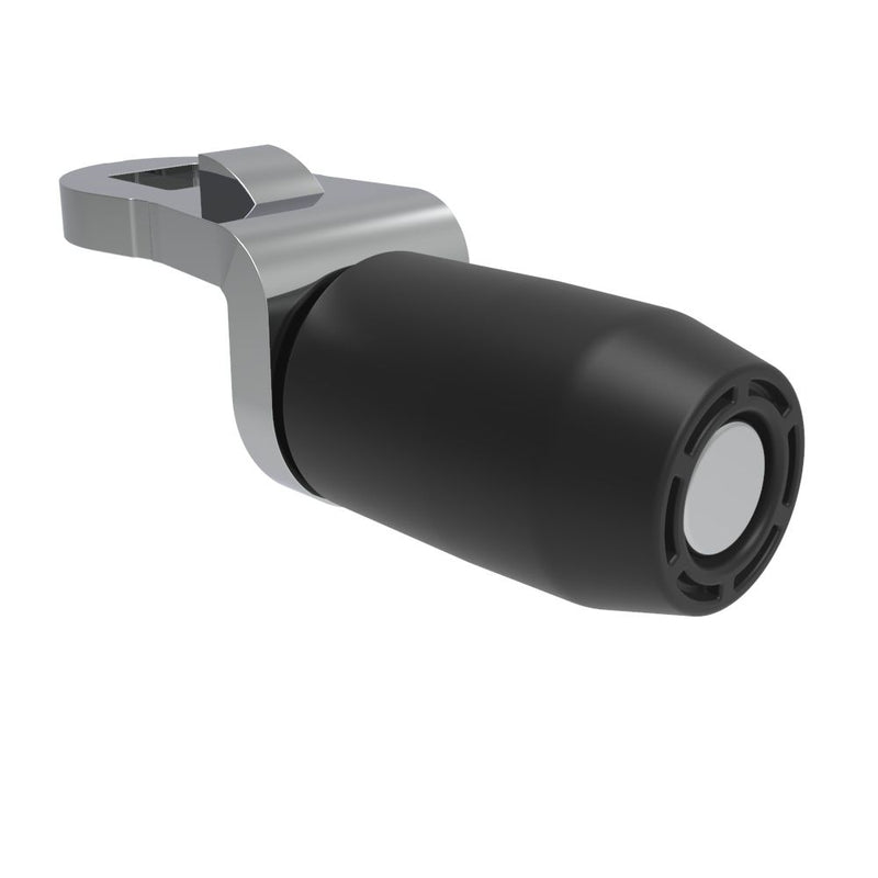 SOUTHCO Quarter-Turn Cam Latch Roller Cam, Steel, Zinc Plate, Bright Chromate [E5-7011]