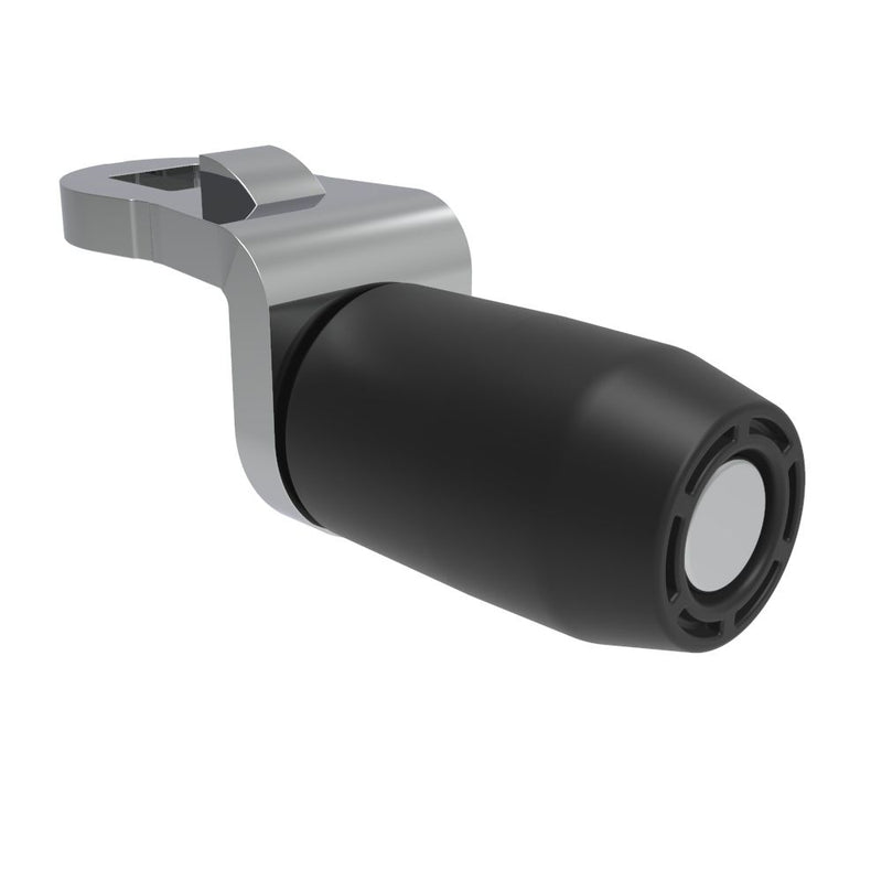 SOUTHCO Quarter-Turn Cam Latch Roller Cam, Steel, Zinc Plate, Bright Chromate [E5-7012]