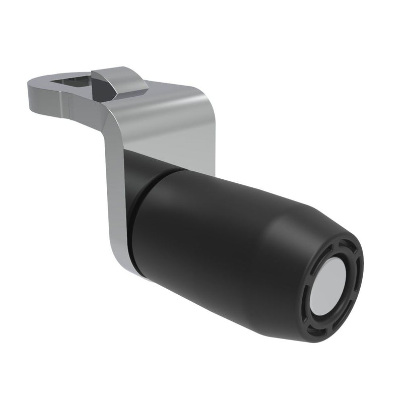 SOUTHCO Quarter-Turn Cam Latch Roller Cam, Steel, Zinc Plate, Bright Chromate [E5-7015]