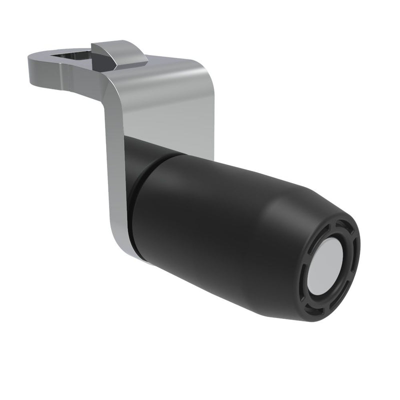 SOUTHCO Quarter-Turn Cam Latch Roller Cam, Steel, Zinc Plate, Bright Chromate [E5-7016]