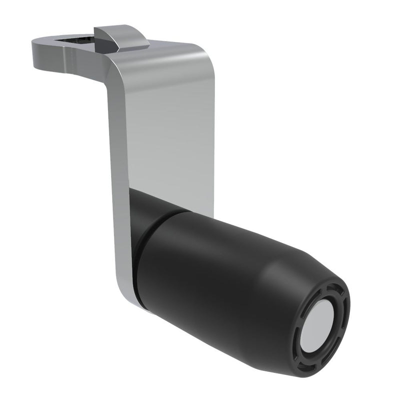 SOUTHCO Quarter-Turn Cam Latch Roller Cam, Steel, Zinc Plate, Bright Chromate [E5-7022]
